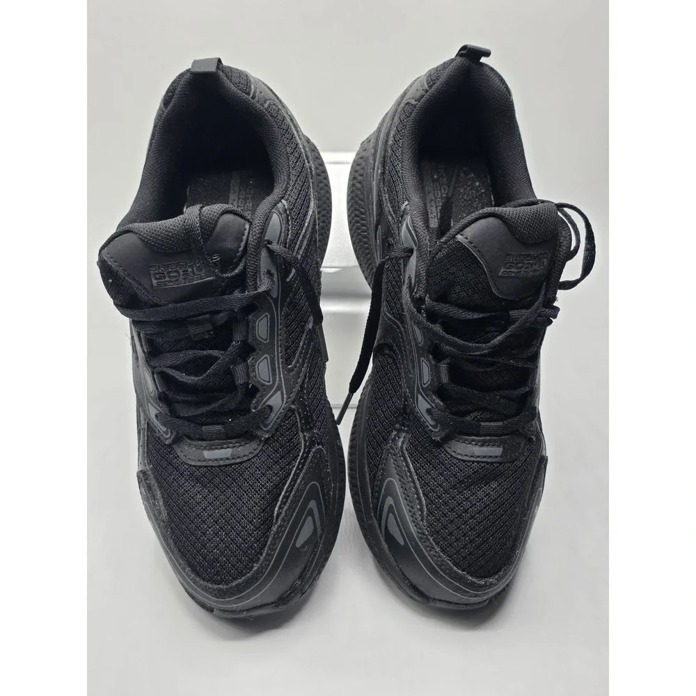 Skechers Go Run Consistent 2.0‎ Mens Size 8.5 Black Gray Running Shoes Sneakers